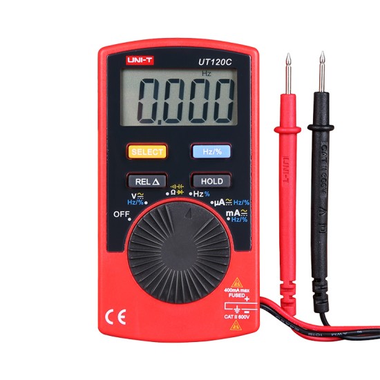 UT120 Series Pocket Size Digital Multimeters