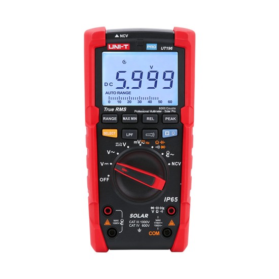 UT196 1700V DC True RMS Professional Multimeter – Solar Pro