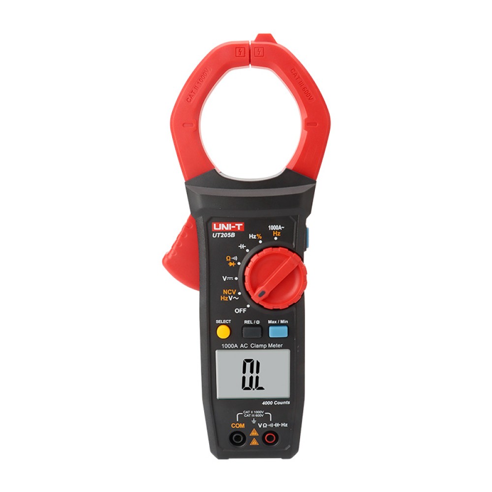 UT205B 1000A AC Clamp Meter-True RMS Clamp Meter-Electrical Measurement ...
