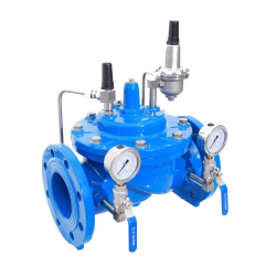 ANSI 150lb JIS 10k pn16-pn64 304 316 WCB hydraulic water level control Adjustable pressure  200X Relief valve