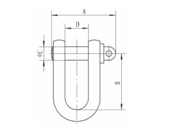 High Strength Shackle GXK-1-Lifting High Strength Shackle-U-Bolt ...